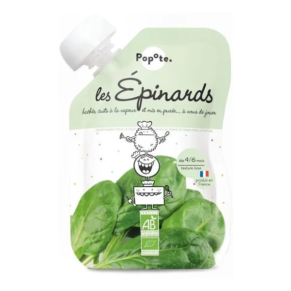Gourde épinard 120g
