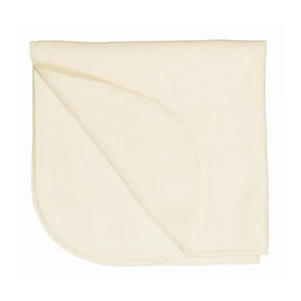 Grand lange en molleton de coton bio DISANA 80 x 80 cm