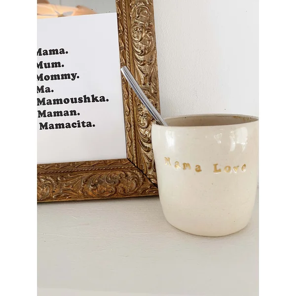 Grand Mug, tasse Mama Love artisanal