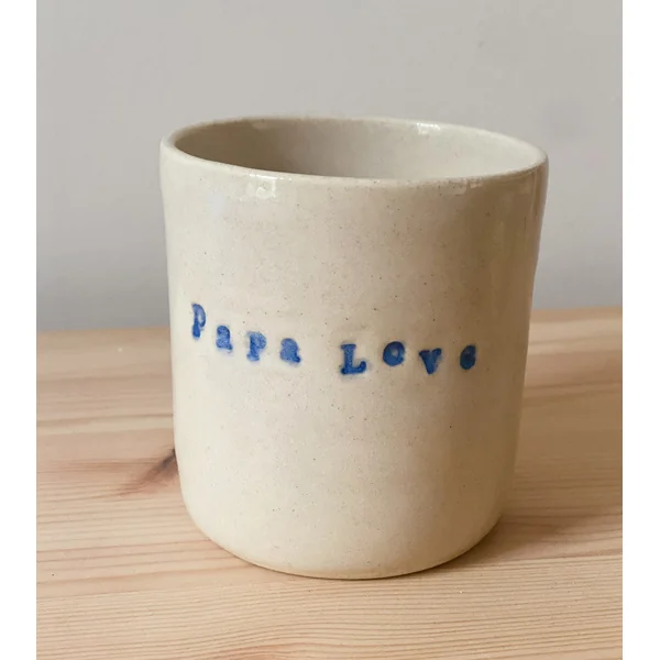 Grand mug, tasse Papa Love artisanal