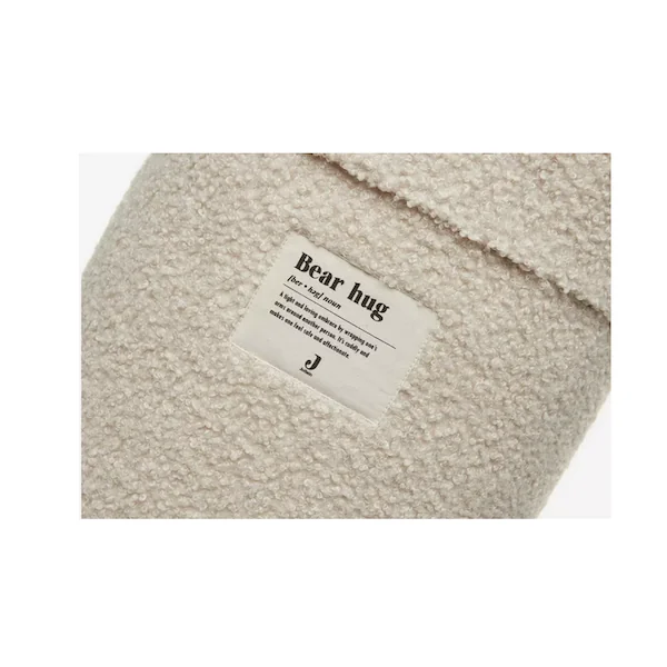 Grand panier de rangement boucle naturel
