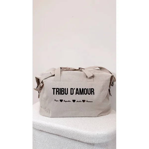 Grand sac de voyage personnalisable FAMILY TIME
