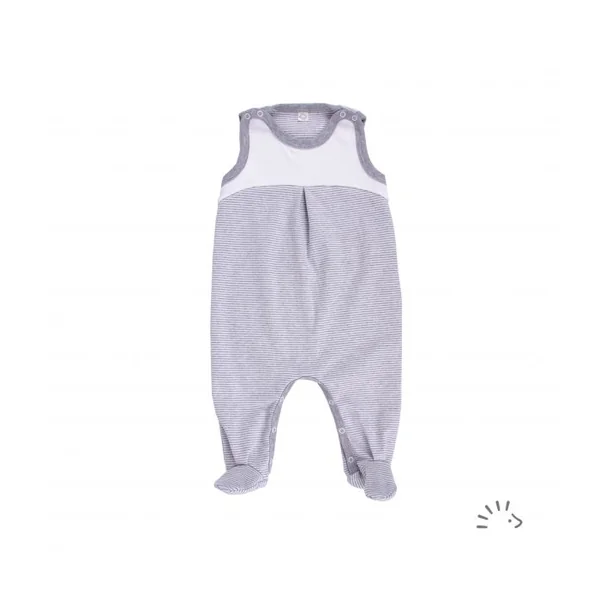 Grenouillère sans manches en coton bio - IOBIO by POPOLINI