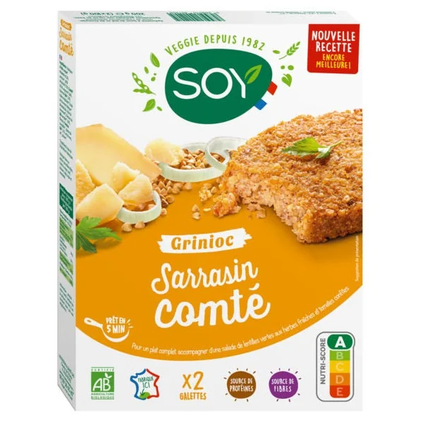Grinioc sarrasin comté 2x100g