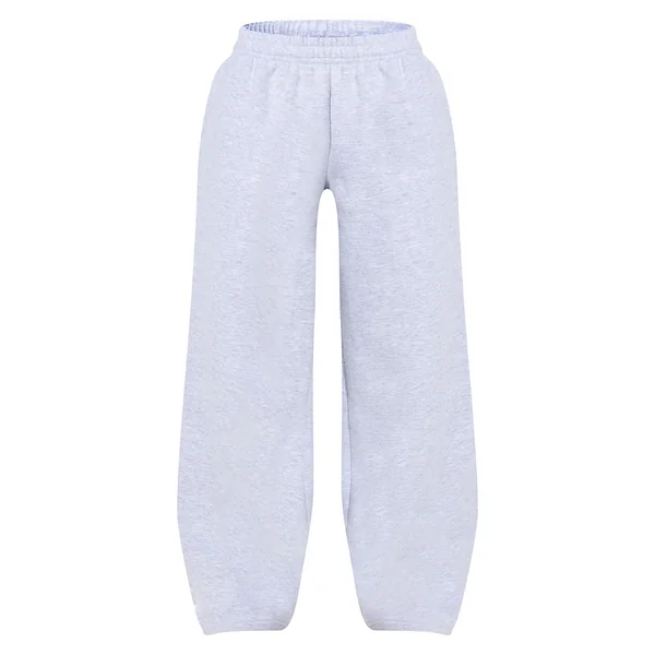 Gris Cendré Pantalon De Jogging Petite À Jambe Droite