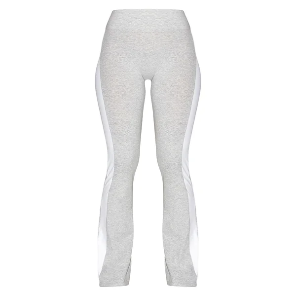 Gris Cendré Pantalon De Yoga À Empiècements Contrastants Sculptants