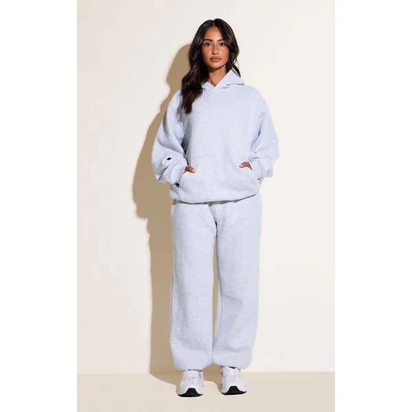 Gris Cendré Sweat À Casynthétiqueche Oversize Petite Taille