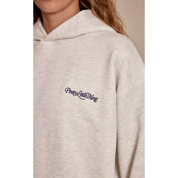 Gris Cendré Sweat À Casynthétiqueche Plt En Coton Bouclette Épais 440 G/m²