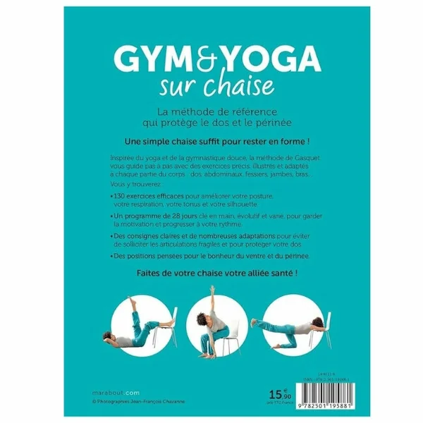 Gym & Yoga sur chaise - Livre