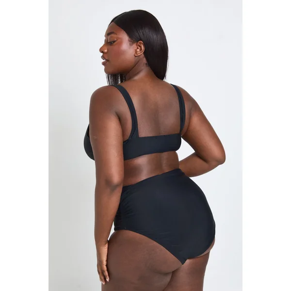 Haut De Bikini Grande Taille À Détail Torsadé Devant