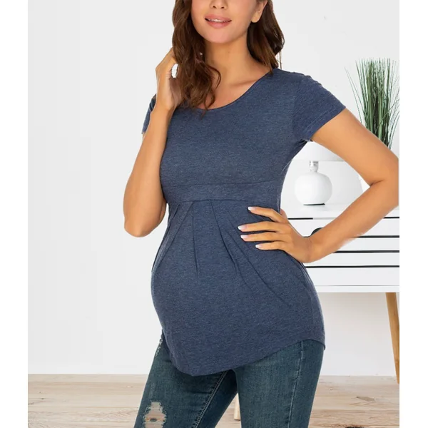 Haut de grossesse manches courtes - Reste 1S