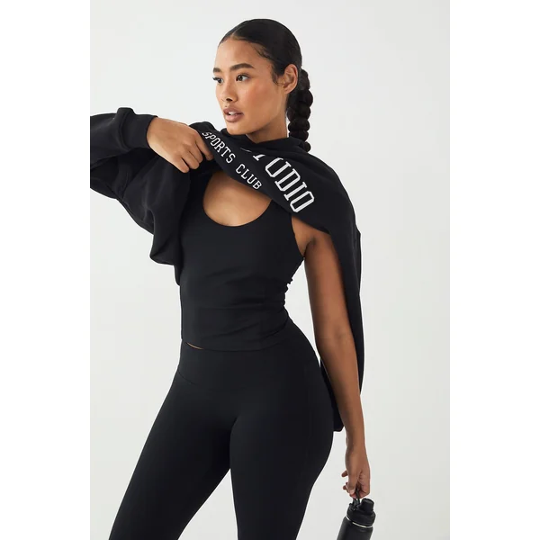 Haut de Sport DSGN Studio Ultra Sculpt à Détails de Coutures et Col Licou Rembourré