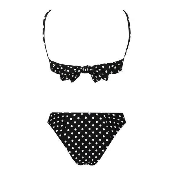 HAUT DEUX PIÈCES AMALFI Noir/pois blanc