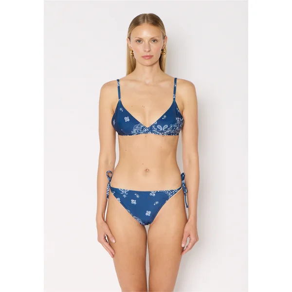 Haut DEUX PIÈCES JOY - Bandana bleu