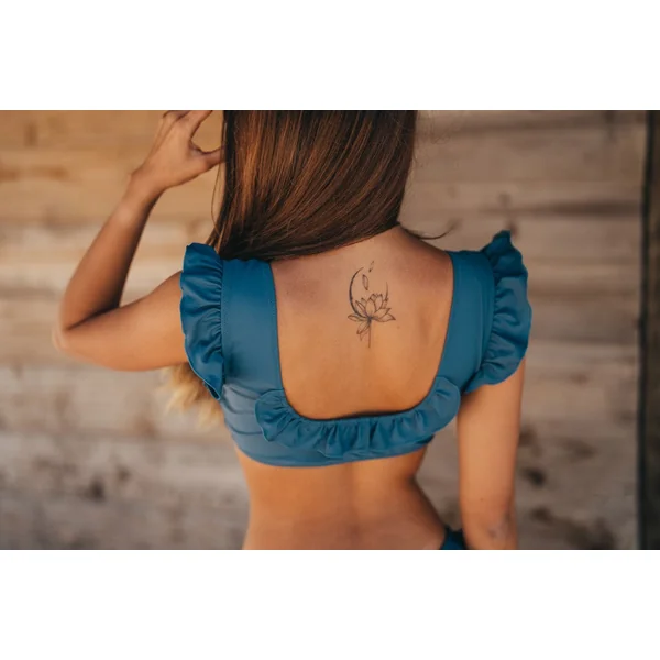 HAUT DEUX PIÈCES MELISSANDRE Bleu canard