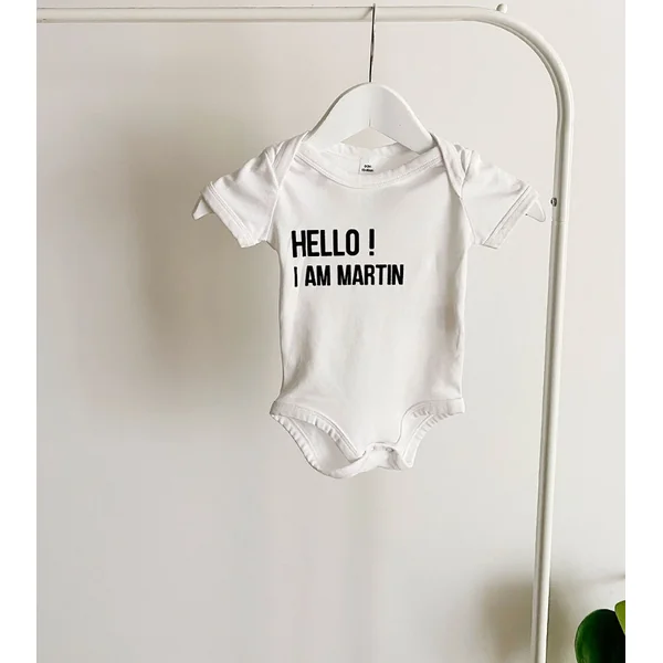 Hello I am - Body ou tee-shirts
