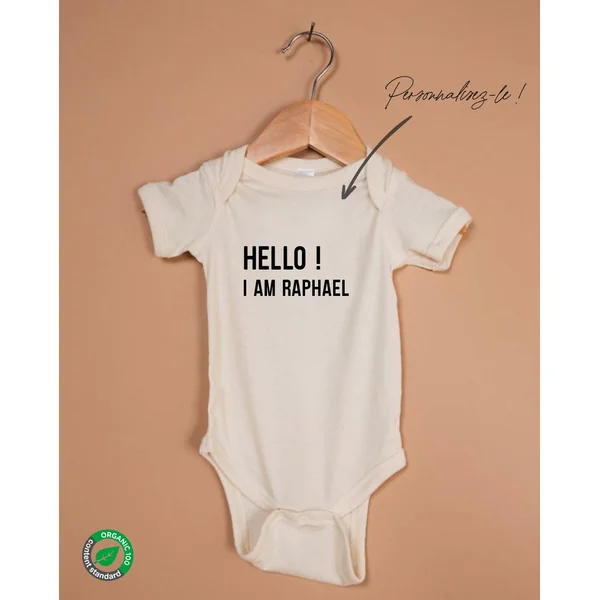Hello I am - Body ou tee-shirts