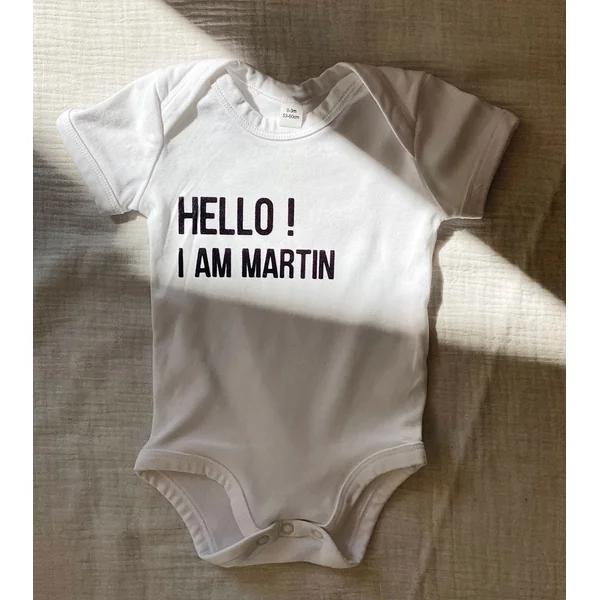 Hello I am - Body ou tee-shirts