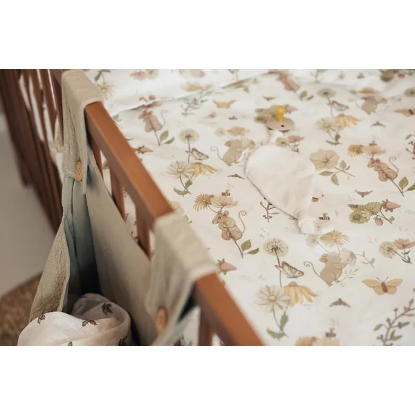 Housse de couette et taie 100x140cm Dreamy Mouse