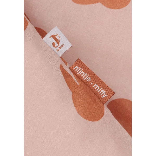 Housse de couette et taie 100x140cm Miffy Shadow - Wild Rose