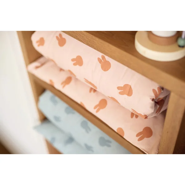 Housse de couette et taie 100x140cm Miffy Shadow - Wild Rose