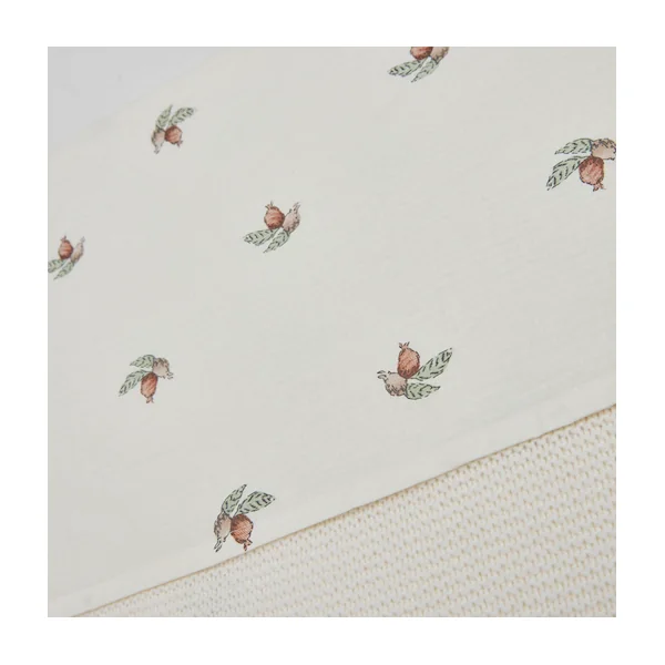 Housse de couette et taie 100x140cm Rosehip
