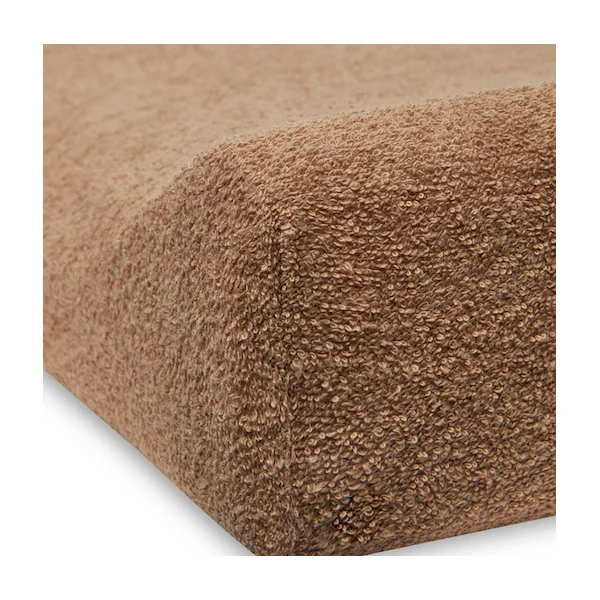 Housse matelas à langer éponge biscuit