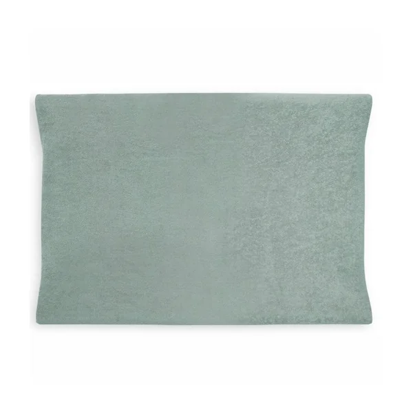 Housse matelas à langer éponge vert