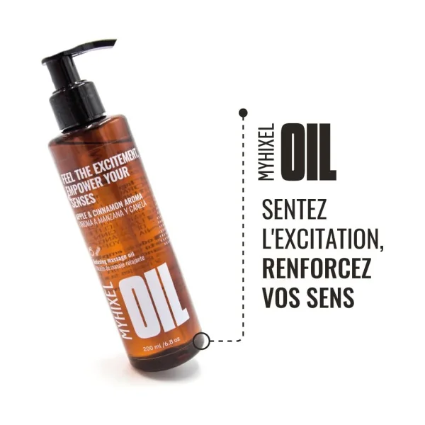 Huile intime relaxante pour homme