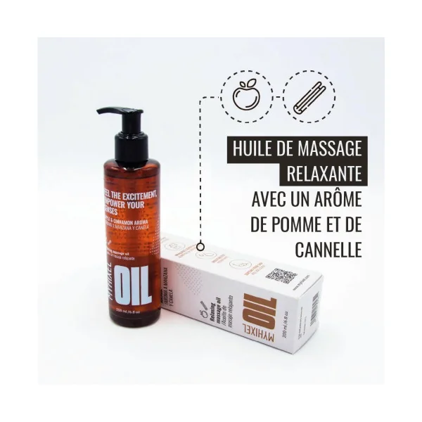 Huile intime relaxante pour homme