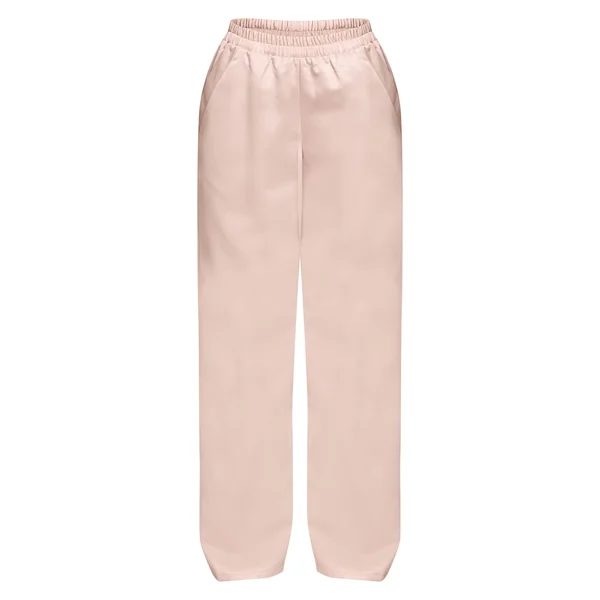 Huître Pantalon Large En Satin