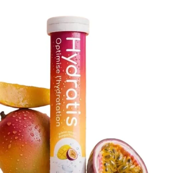 Hydratis Hydratation - Mangue Passion - 20 Pastilles Effervescentes