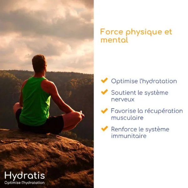 HYDRATIS Noix de Coco 20 Pastilles Effervescentes - Optimise l' Hydratation