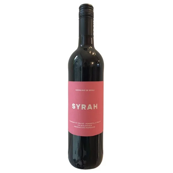 IGP Pays d'Oc Syrah rouge 75cl