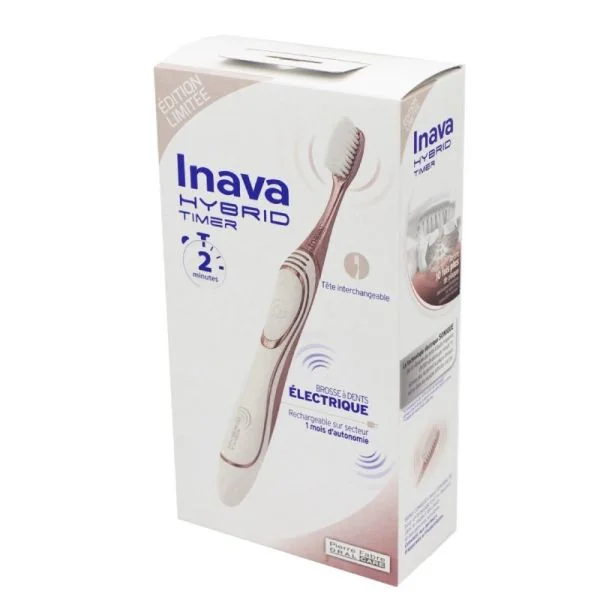 INAVA HYBRID TIMER 2 Minutes - Brosse à Dents Electrique Sonique