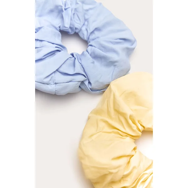 Jaune Citron Lot De 2 Chouchous Citron Et Bleu