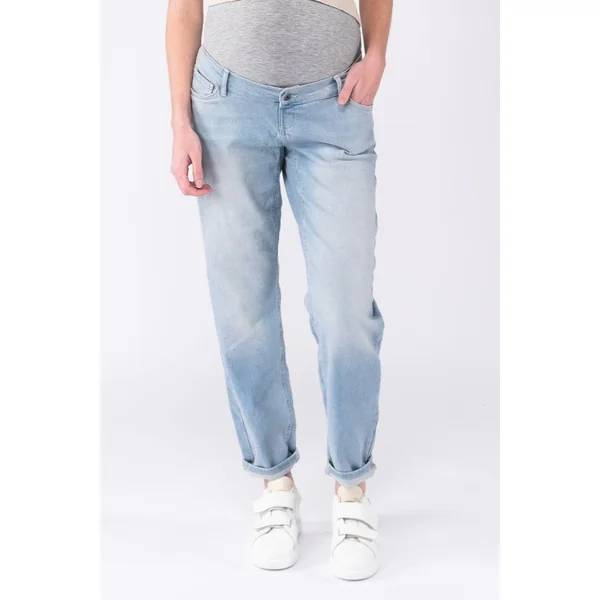 Jean de Grossesse Mom Fit Norah - Bleu clair