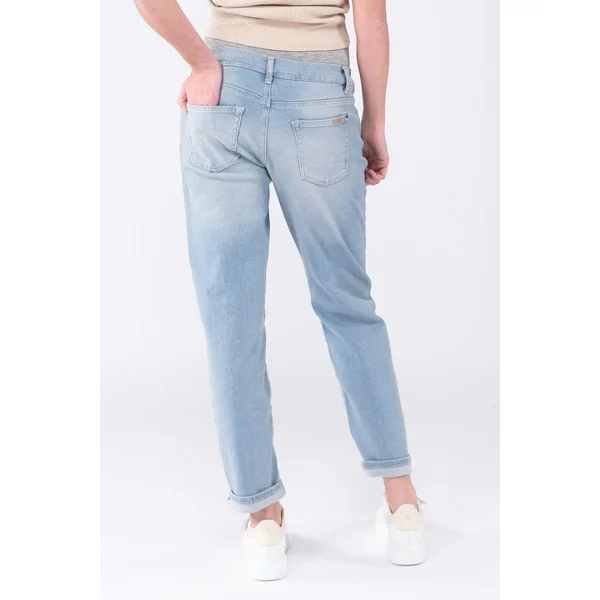 Jean de Grossesse Mom Fit Norah - Bleu clair