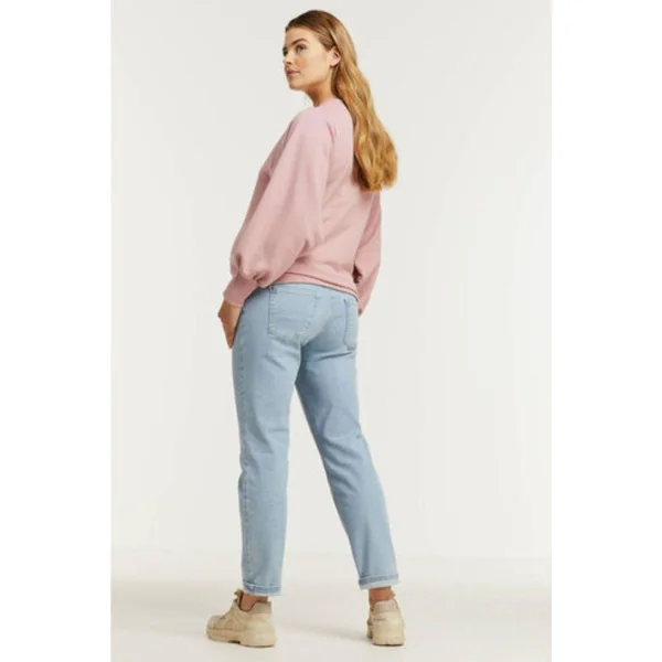 Jean de Grossesse Mom Fit Norah - Bleu clair