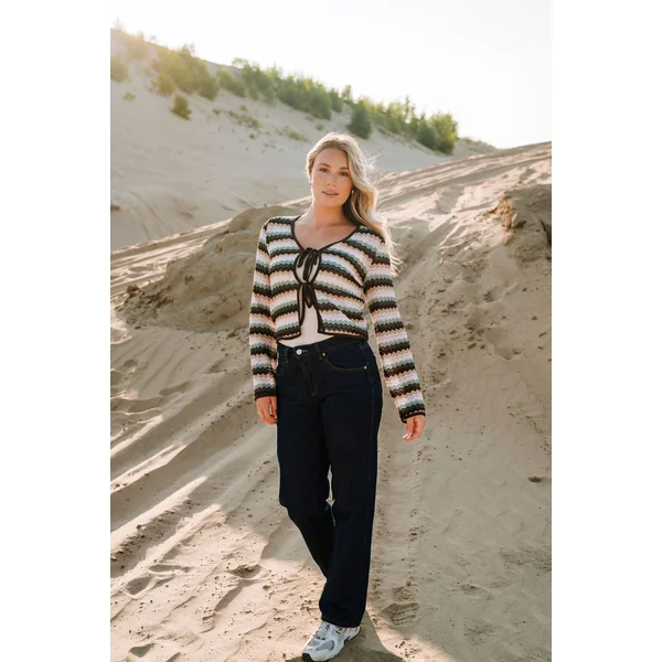 Jeans - coupe relaxed (taille élastique) - indigo