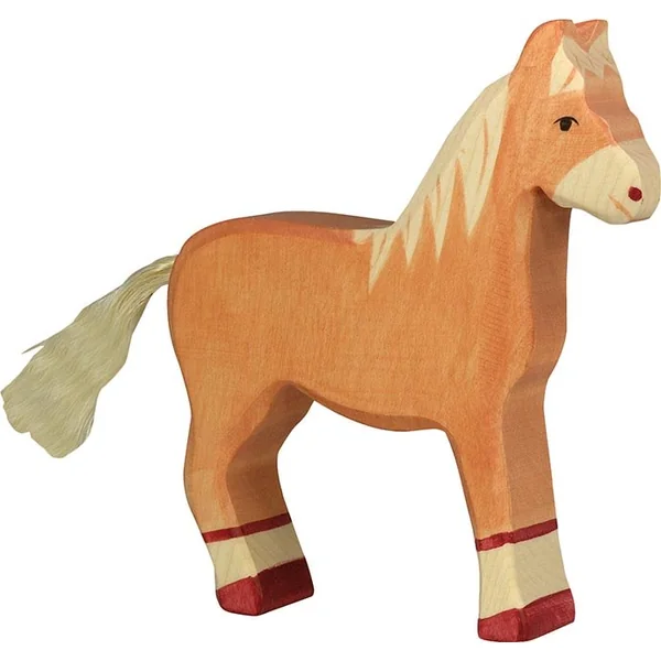 Jouet en bois pour enfant - cheval Goki