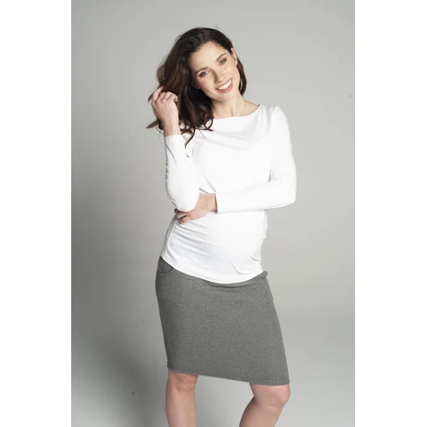Jupe de grossesse en maille extensible - Reste XL