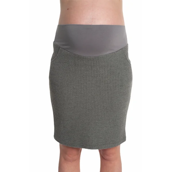 Jupe de grossesse en maille extensible - Reste XL