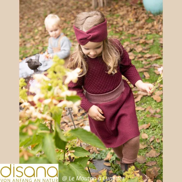 Jupe DISANA 4 saisons en laine bouillie bio