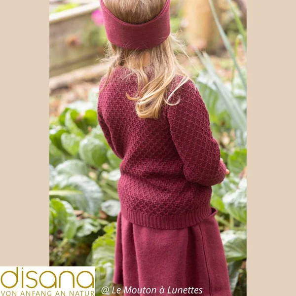 Jupe DISANA 4 saisons en laine bouillie bio