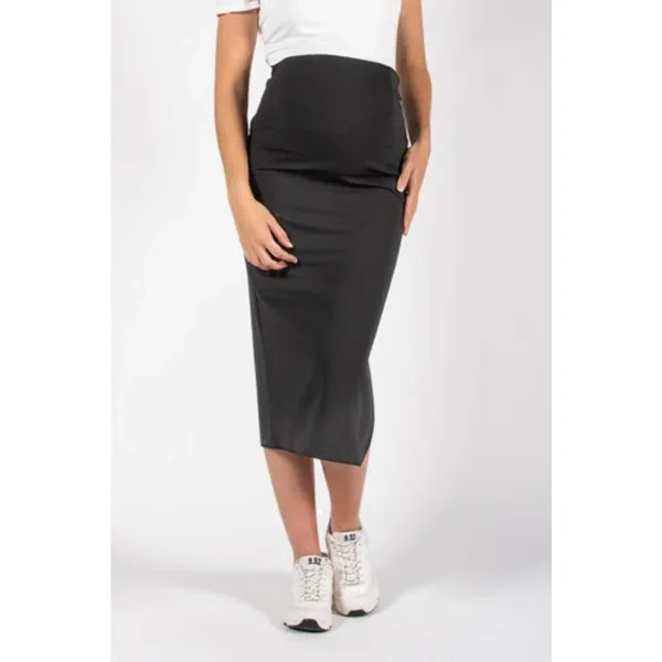 Jupe Pencil Grossesse - Noir