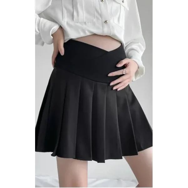 Jupe Plissée Grossesse Courte