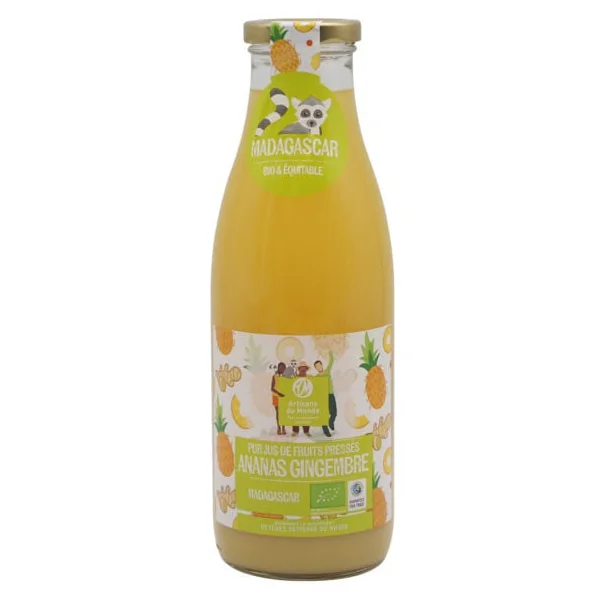 Jus d'ananas gingembre 75cl