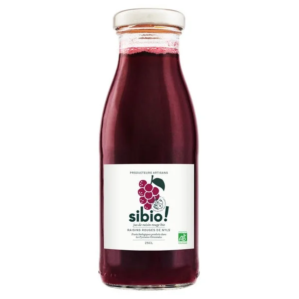 Jus de raisin rouge (syrah) - 25cl