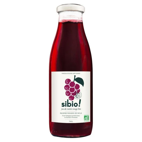 Jus de raisin rouge (syrah) - 75cl
